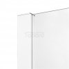 NEW TRENDY Kabina prysznicowa przesuwna PRIME WHITE 110x80x200 K-1361/K-1389
